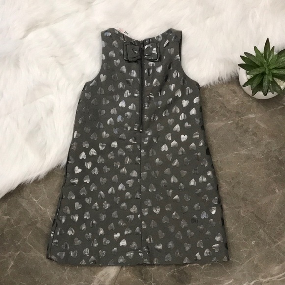 Kids - H & M Party Dress Heart 🖤 Dress - Size 7/8 - Picture 2 of 8